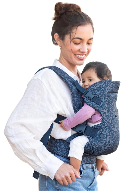 Infantino - Flip 4-in-1 Convertible Carrier - Navy Floral