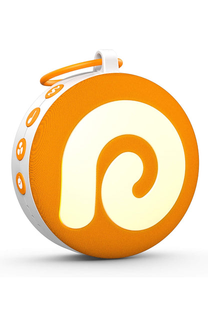 Dreamegg D11 - White Noise Sound Machine with Night Light - Orange