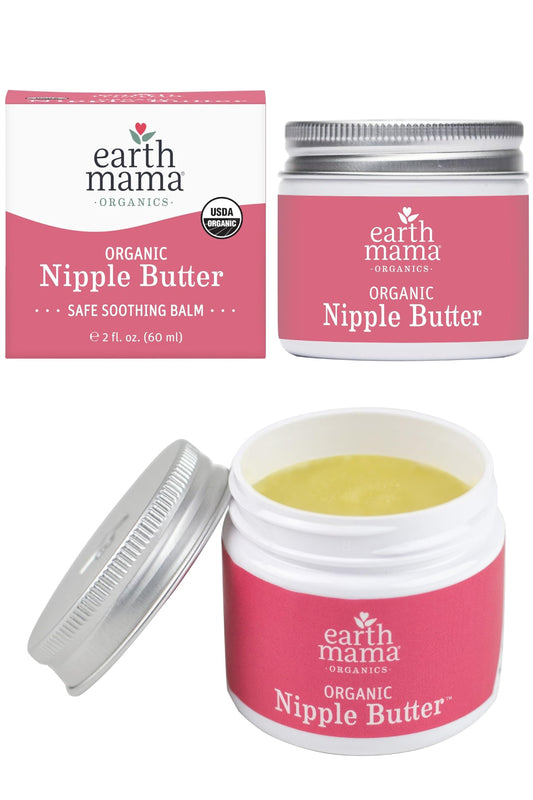 Earth Mama - Organic Breastfeeding Nipple Butter Cream - 60 ml