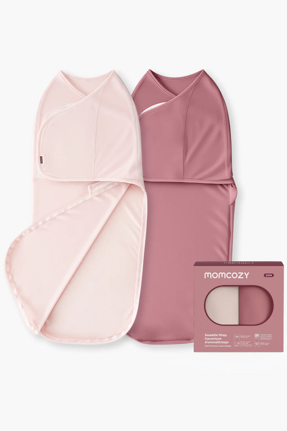 Momcozy Easy Swaddle Wrap - Pack of 2 - BLOOM