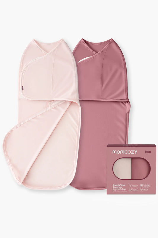 Momcozy Easy Swaddle Wrap - Pack of 2 - BLOOM