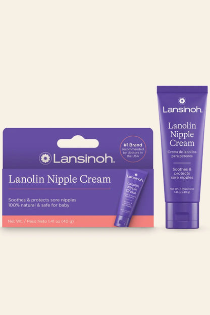Lansinoh - Lanolin Nipple Cream for Sore Nipples & Cracked Skin, 40 ml