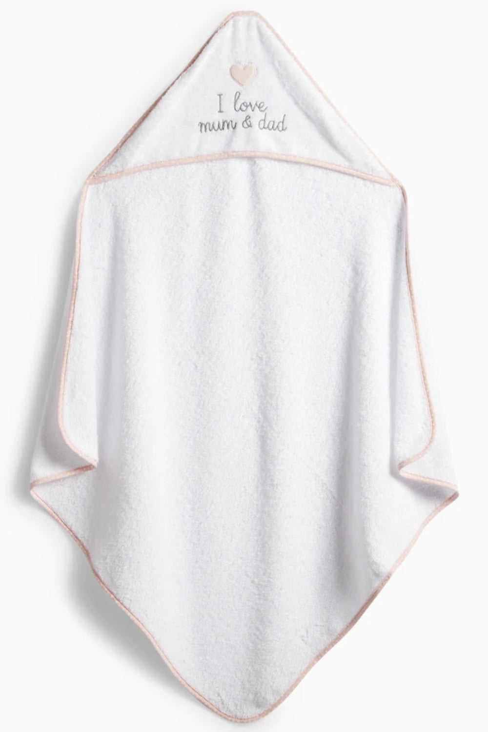 Heart - Love Mum & Dad - Hooded Towel