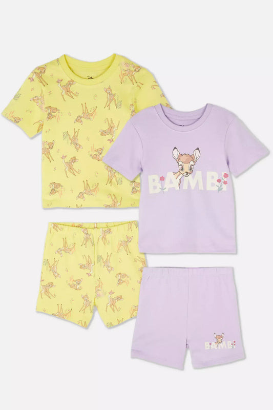 Pack of 2 baby pyjamas - Bambi