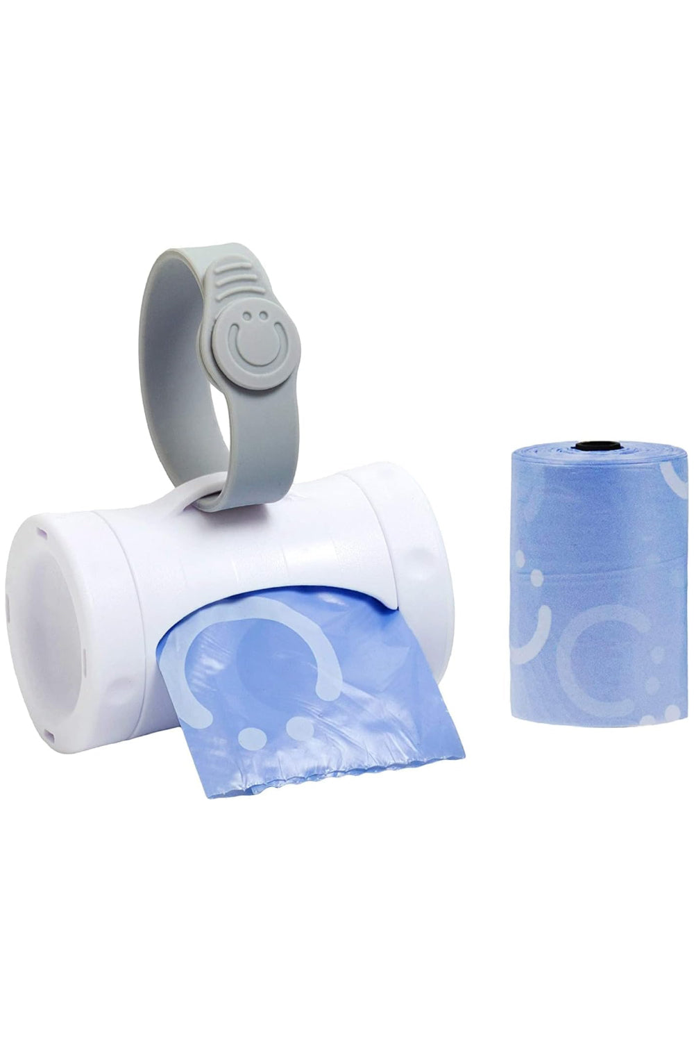 Ubi Retractable On the Go Diaper Bag Dispenser, Lavender Scented, White