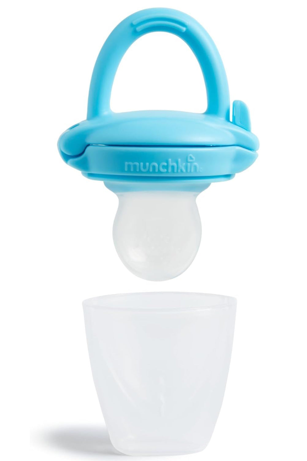 Munchkin Silicon baby Food/Fruit Feeder, 6m+ - Blue