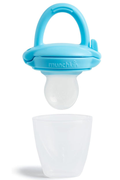 Munchkin Silicon baby Food/Fruit Feeder, 6m+ - Blue