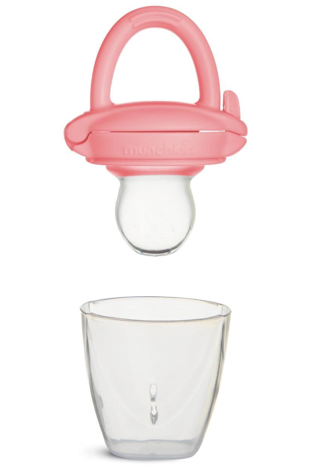 Munchkin Silicon baby Food/Fruit Feeder, 6m+ -  Pink