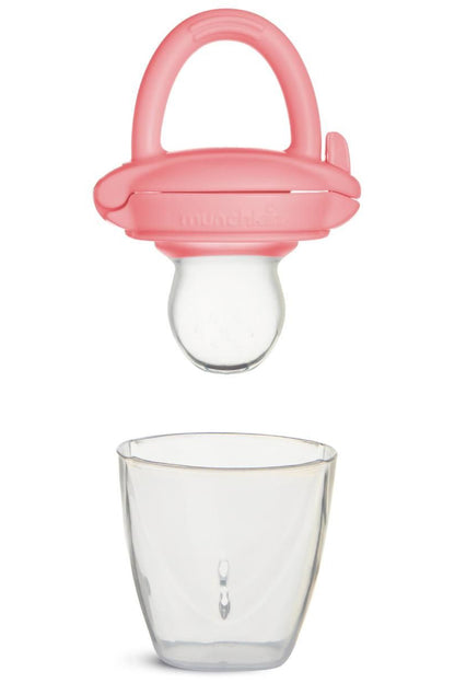 Munchkin Silicon baby Food/Fruit Feeder, 6m+ -  Pink