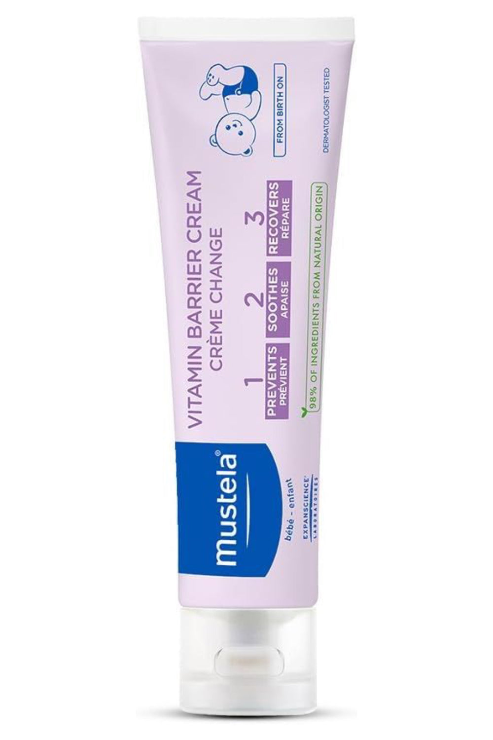 Mustela Baby Diaper Rash Vitamin Barrier Cream - 100 ml
