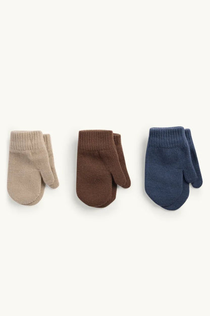 Baby Boy Mitts - 3 pieces