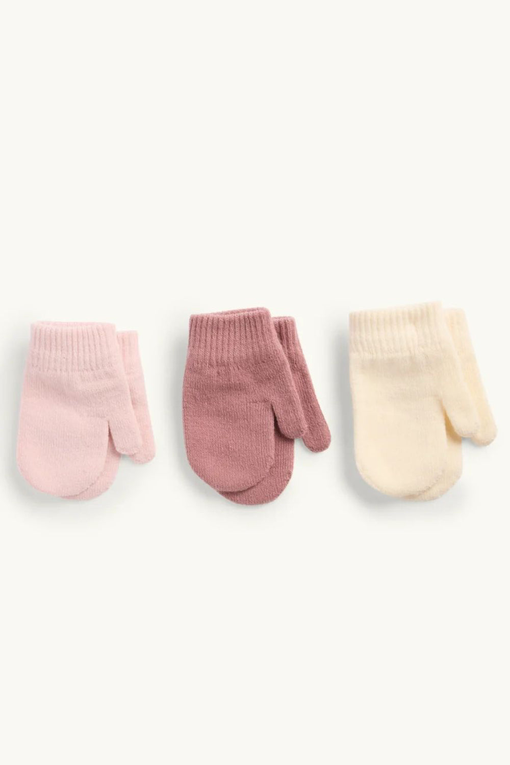Baby Girl Mitts - 3 pieces