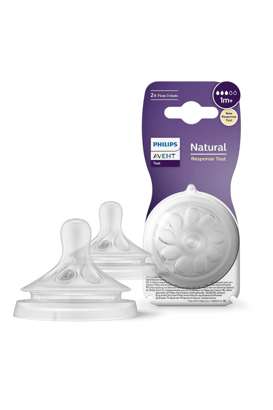 Philips Avent Natural Response 1m+ teats - pack of 2
