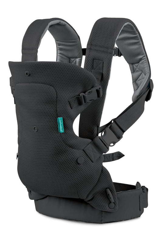 Infantino - Flip 4-in-1 Light & Airy Convertible Carrier - Black