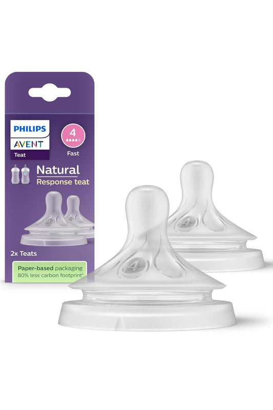Philips Avent Natural Response teats - pack of 2 - flow 4