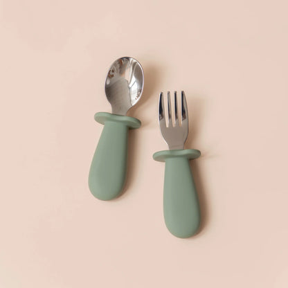 Baby Suction Bowl Set - Green