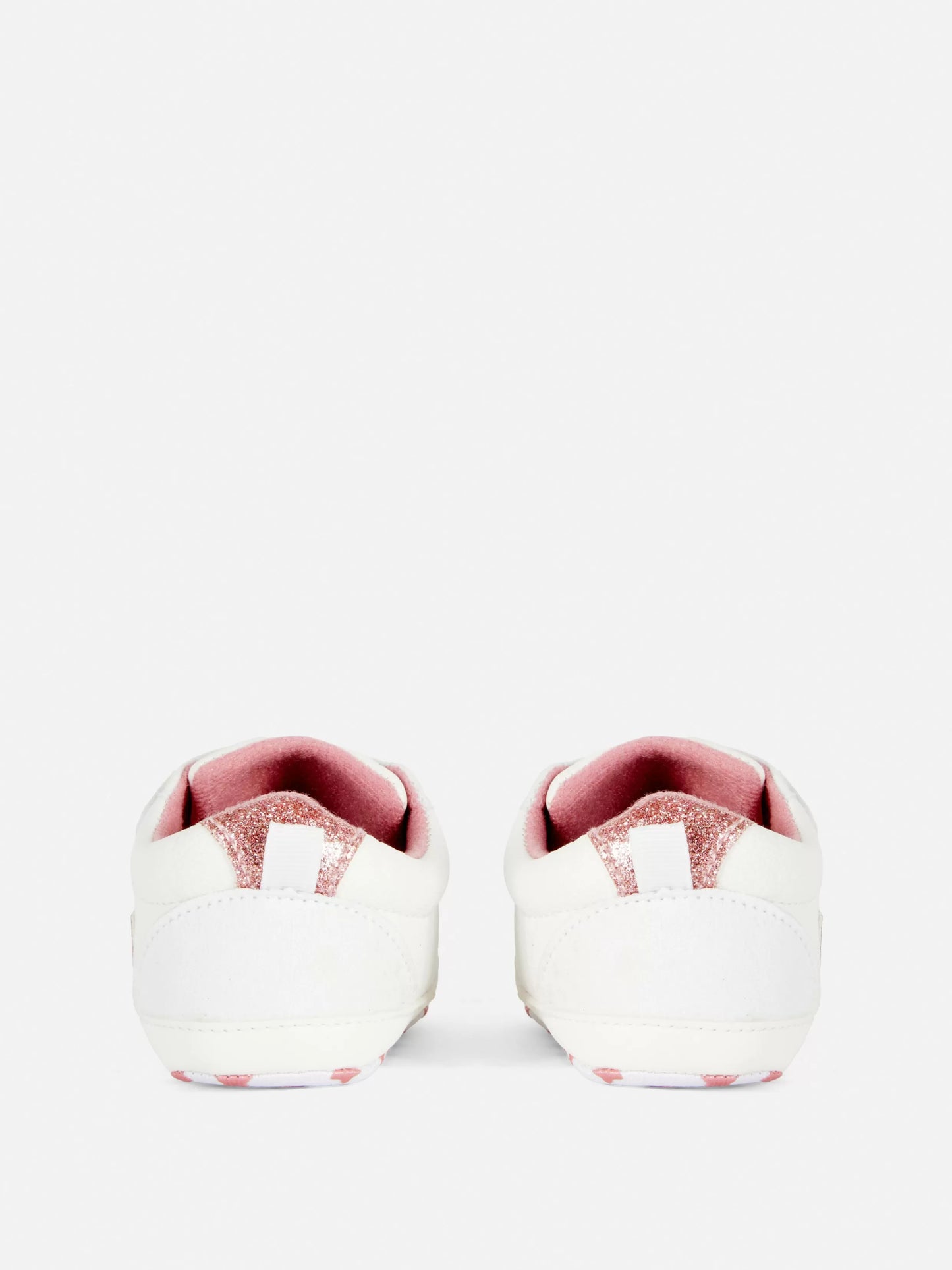 Baby girl soft sneakers - Glittery Stars