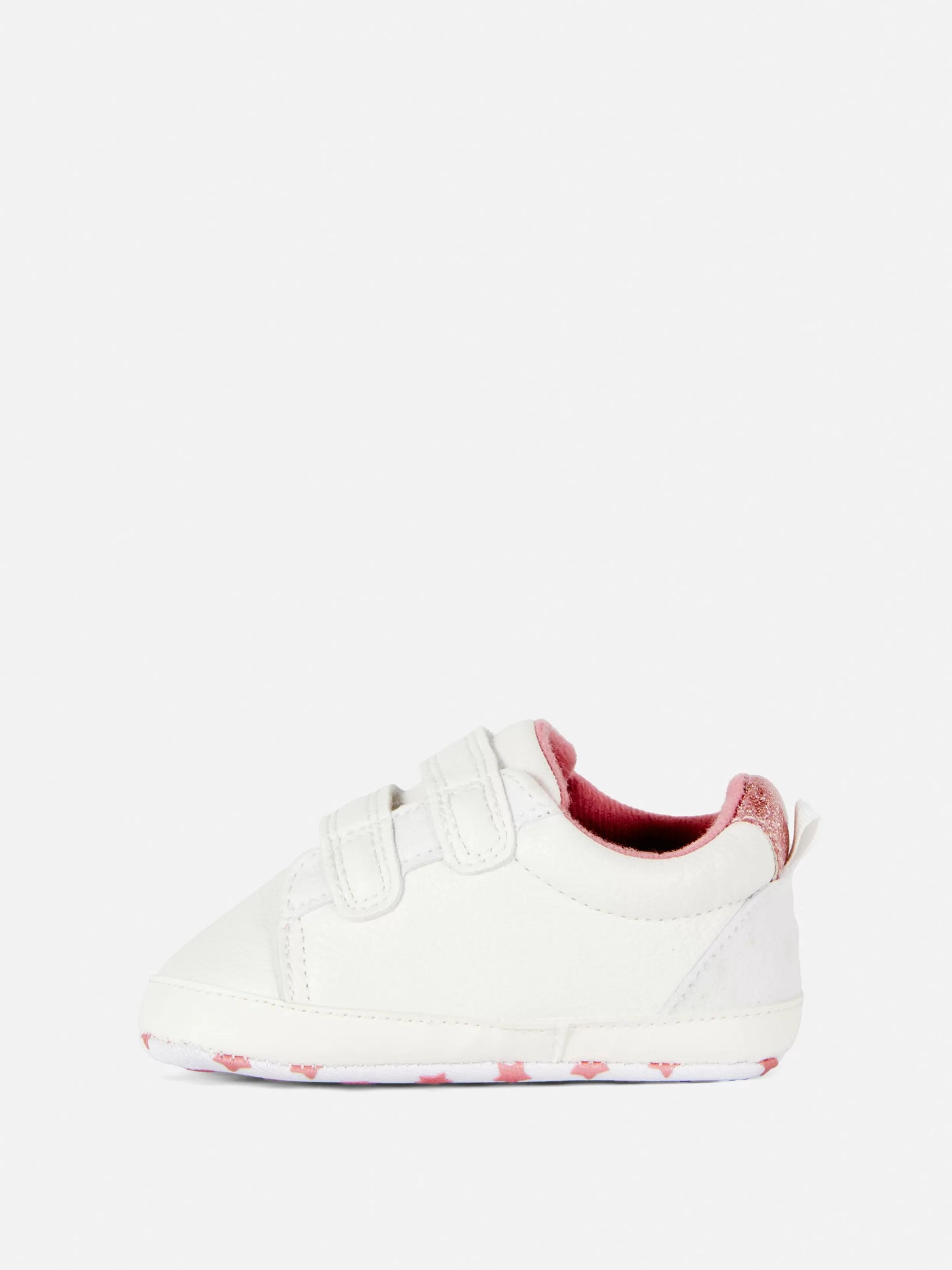Baby girl soft sneakers - Glittery Stars