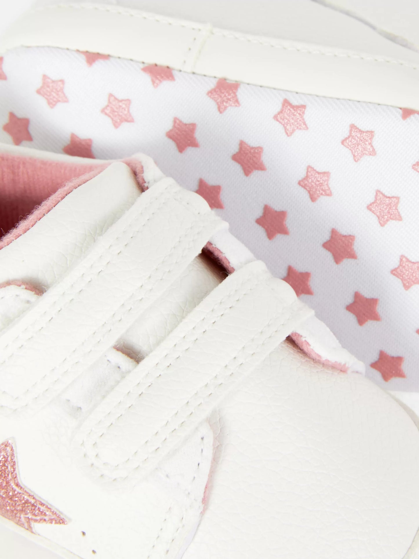 Baby girl soft sneakers - Glittery Stars